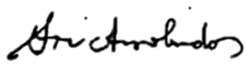 signature d'Aurobindo Ghose