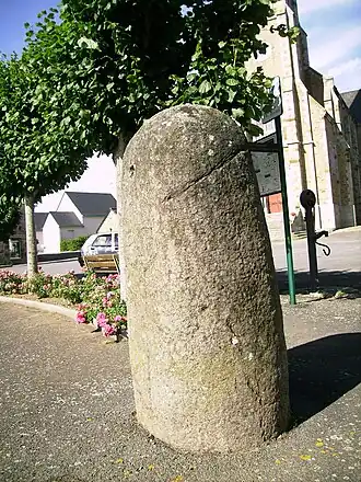 Stèle gauloise.