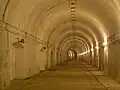 Intérieur du tunnel.