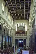 Orgue et voute de l'église Saint-Benoît.