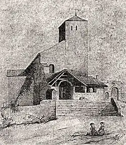 L'ancienne église.