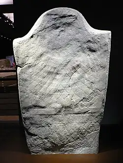 Stele n°3 de Saint-Martin-de-Corléans (Aoste).