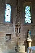 Custode ou tabernacle du XVe&nbsp;siècle.