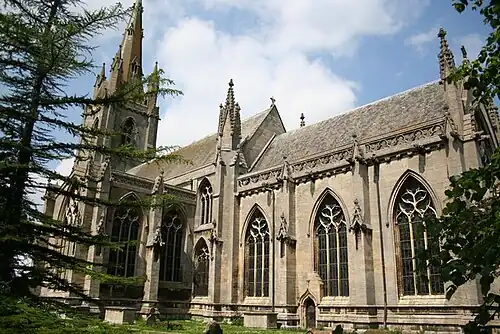 Église Saint-André, Heckington, nef.