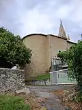 L'église Saint-Saturnin côté chevet.