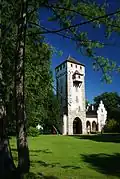 Le St. Alban-Tor (restauré d'après la version de l'année 1647).