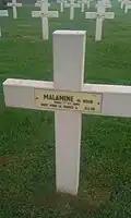 Tombe d'un soldat africain chrétien