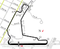 Le tracé depuis 2003.