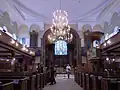 St Alphege's Greenwich (1712–18), intérieur tourné vers l'est.