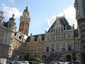 Hôtel communal de Saint-Gilles (néo-Renaissance, Albert Dumont)