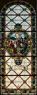 Verrière « sainte Odile »(1921, Ott Frères).