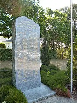 Monument aux morts.