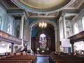 St. Anne's Limehouse (1714–30), intérieur tourné vers l'est.