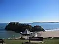 Vu de Castle Hill à Tenby.
