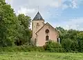 Vue depuis l'ouest.