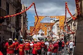 Célébration de la fête de la Sainte-Hélène
