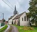 Vue depuis l'est.