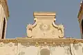 Détail de la décoration de la façade.