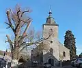 Tour et clocher de l'église Saint-Martin