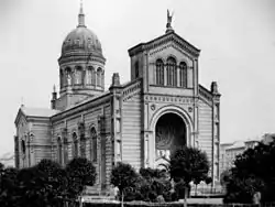 Vue de l'église Saint-Michel de Berlin en 1880