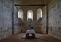 Intérieur de l'église. Août 2017.