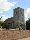 St Peter's Church, High Street, dans le vieux Woking.