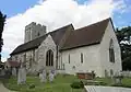 St Peter's Church, High Street, dans le vieux Woking.