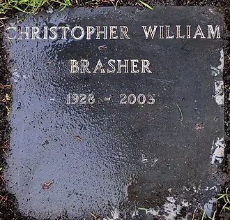 Grave of Chris Brasher