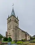 Vue depuis le sud-est.
