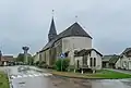 Vue depuis le sud-est.