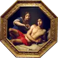 Saint Sebastian apaisé par Sainte Irène, Felice Ficherelli, 1650.