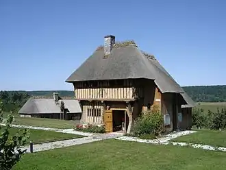 La maison médiévale de Saint-Sulpice-de-Grimbouville.