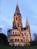 Vue de Saint-Finbarr côté est