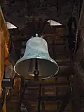 Cloche no&nbsp;4 fondue en 1771 (non signée), note : La#3, masse : 413&nbsp;kg