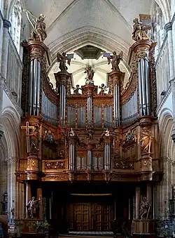 Cathédrale Notre-Dame de Saint-Omer, grandes orgues.