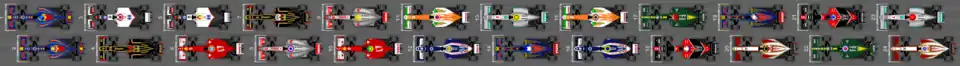 Schéma de la grille de départ du Grand Prix du Japon 2012