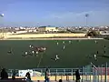 Vue prise de l'enceinte du stade lors d'un match entre l'AS Ariana et le CS Msaken en 2014.