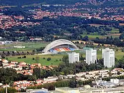 Le stade Gabriel-Montpied, enceinte du Clermont Foot