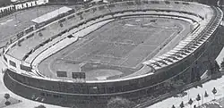 Le Stade communal, anciennement Benito Mussolini dans les années 1930