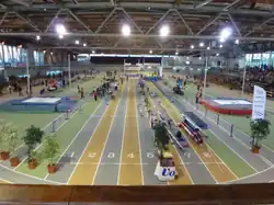Le Stadium Jean-Pellez lors du meeting Capitale Perche en 2012.