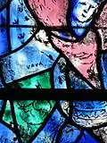 Détail avec le nom de Vava, l'épouse de Chagall.