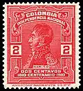 Timbre de deux centavos (1910)