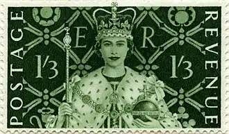 Couronnement d'Elizabeth II, Royaume-Uni, 1953.