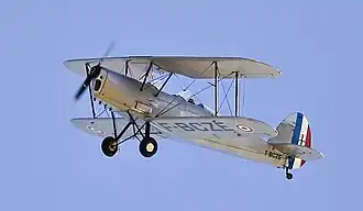 Vue de l'avion.