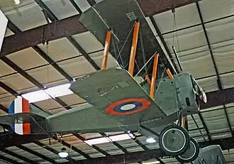 Vue de l'avion.