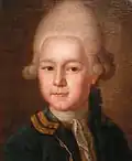 Portrait de Stanislas Antoine à 14 ans.