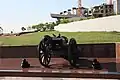 Canon ancien sur le quai de Novorossiïsk