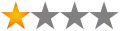 1/4 étoile