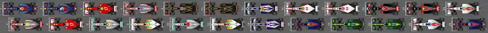 Schéma de la grille de départ du Grand Prix d'Allemagne 2011