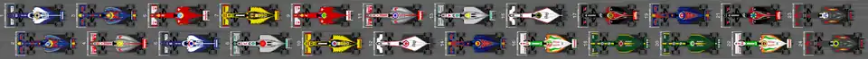 Photo de la grille de départ du Grand Prix